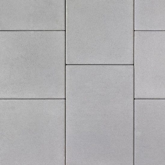 Paver with smooth surface perfect for patios, pools and walkways.