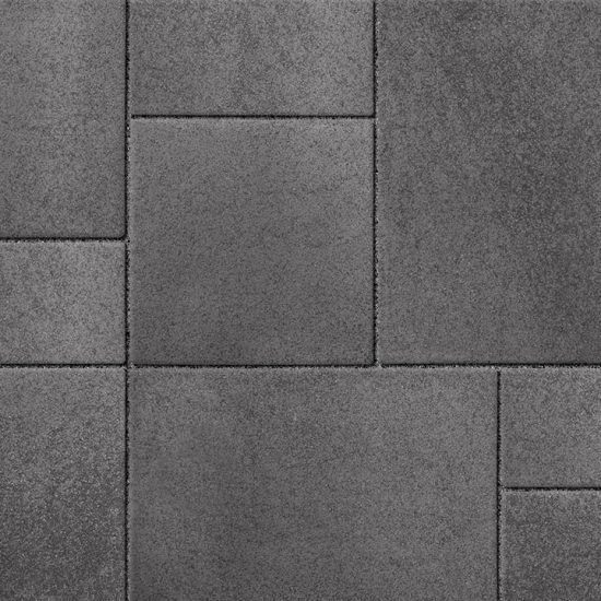 Permeable EnduraColor paver with a simple shape and smooth surface.