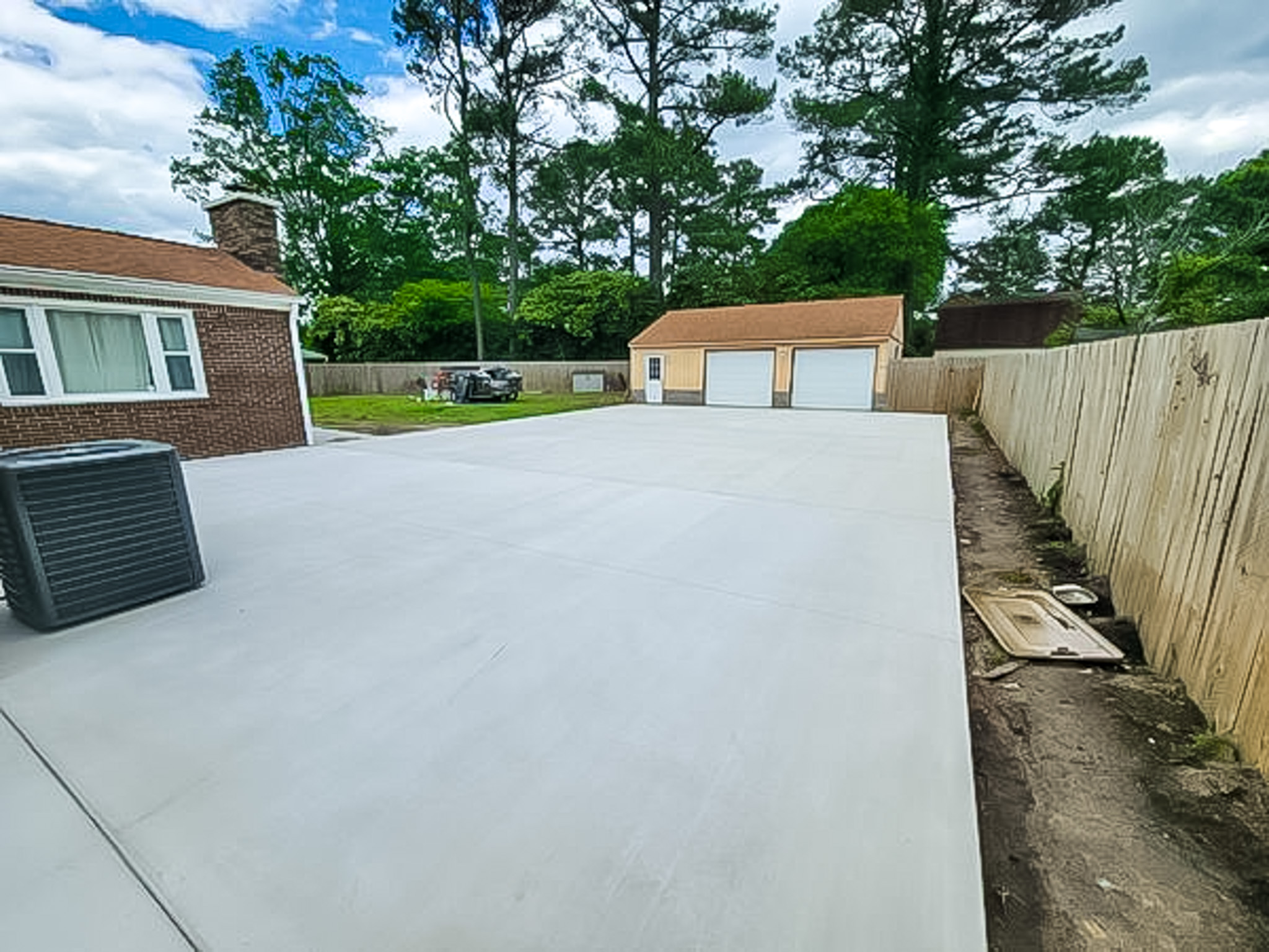 Outdoor Restorations landscape installation