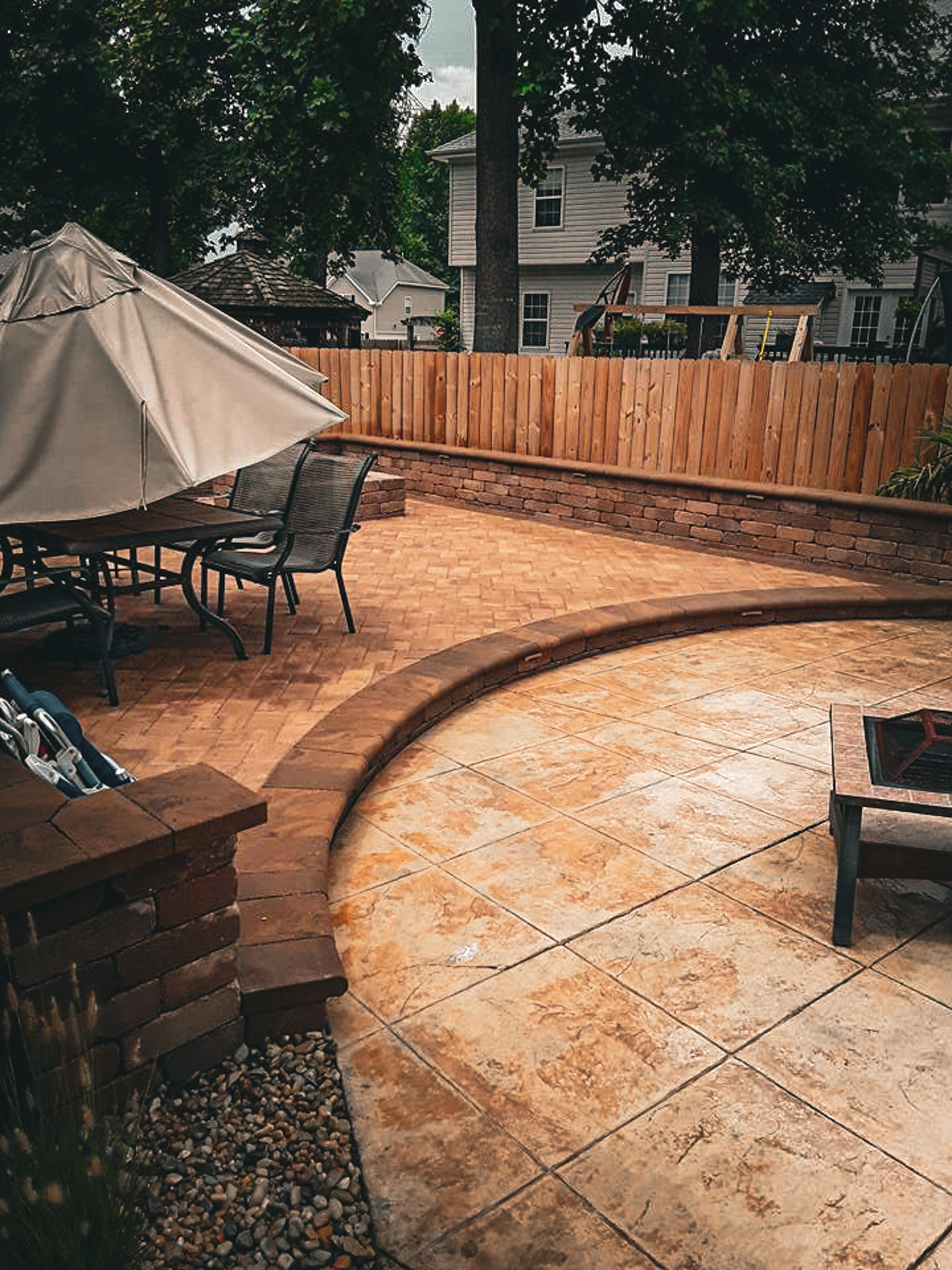 Outdoor Restorations hardscape patio and landscape design