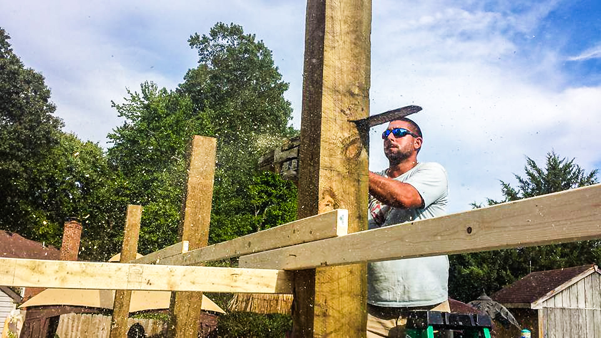 Outdoor Restorations employee